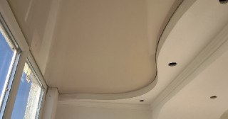 Натяжной потолок на балкон Озёрск, цена 6270 руб.